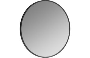 Luisa 500mm Round Mirror - Matt Black