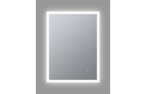 Flavia 600x800mm Rectangle Edge-Lit LED Mirror