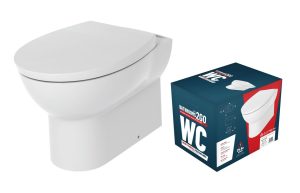 Siena //2Go Rimless Back To Wall WC & Soft Close Seat