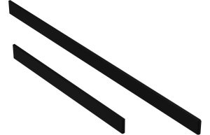 Tray Riser Set for 40mm Low Profile Offset & Quadrant (800-900mm) - Matt Black