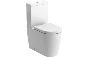 Siena Andante Rimless Close Coupled Fully Shrouded Comfort Height WC & Soft Close Seat