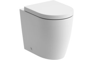 Siena Andante Rimless Back To Wall Comfort Height WC & Soft Close Seat