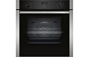 Neff N50 B3ACE4AN3B Single Slide&Hide Electric Oven - Stainless Steel