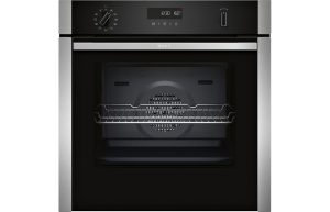 Neff N50 B6ACH7AN7B Single Slide&Hide Pyrolytic Oven - Stainless Steel