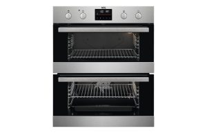 AEG DUB535060M Built Under Double Electric Oven - Stainless Steel