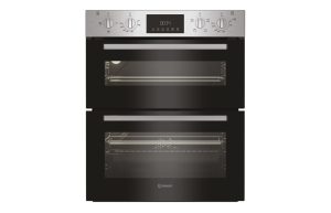 Indesit DUI 12D IX Double Electric Oven - Stainless Steel