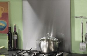 EFB60X 60cm Splashback - Stainless Steel
