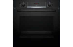 Bosch Series 4 HQA534BB3B Single Electric Oven w/Added Steam - Black