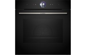 Bosch Series 8 HSG7364B1B Single Electric Oven w/Steam - Black