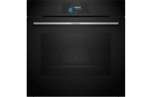 Bosch Series 8 HSG7584B1 Single Electric Oven w/Steam - Black