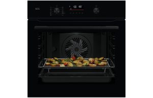 AEG NBS6P521AB Single Pyrolytic Oven - Black
