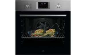 AEG OS6AB50AM Single Electric Oven - Stainless Steel
