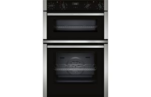 Neff N50 U1ACE2AN3B Double Electric Oven - Stainless Steel