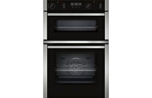 Neff N50 U2ACH7AN7B Double Pyrolytic Oven - Stainless Steel