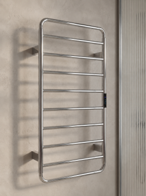 Astral 1200 x 500 Vertical Electric Towel Rail - Chrome