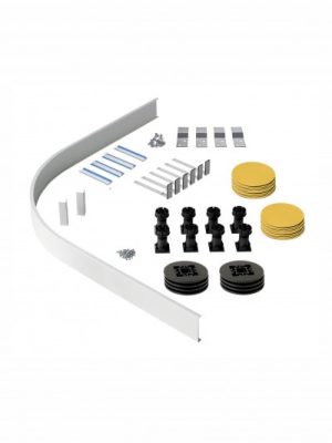 Shower Tray Riser Fitting Kit C - Leg Set for Ecocast Quadrant Trays