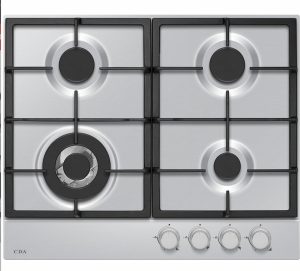 CDA HPG6200SS - 60cm 4 burner gas hob - Stainless Steel