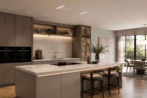 Miro Nebula Ceiling Hood - 1000 x 500mm - Matt White