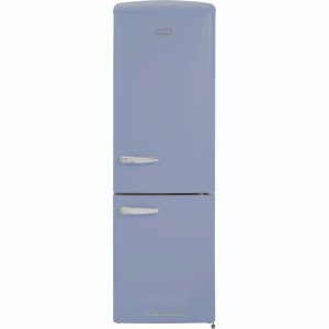 CDA Florence-Sea-Holly - Retro freestanding 60/40 combination Frost Free fridge freezer - Sea Holly