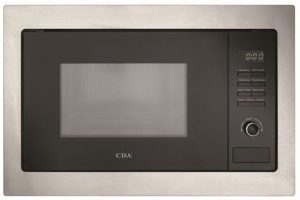 CDA VM231SS - 25 litre built-in microwave oven and grill - Stainless Steel