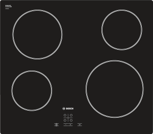 Bosch PKE611D17E, Electric hob