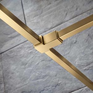 Cudos S8 Brushed Brass Joining Piece