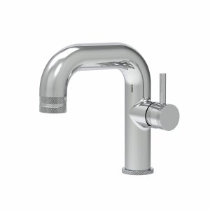Cudos Focus Side Lever Basin Mixer Tap - Chrome