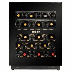 Barella - Abruzzo 600 Black Glass Premium Wine Cooler