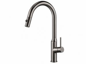Granmaster Sylora Mono Kitchen Mixer Tap - Gunmetal