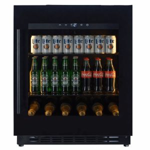 Barella - Cremona 600 Black Premium Drink's Fridge with Handle